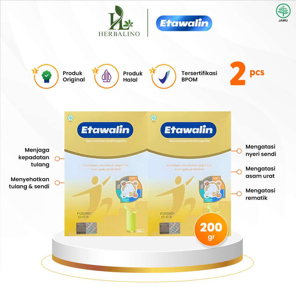 

Etawalin Susu Kambing Etawa Herbal 2 Box Goat Milk Bantu Atasi Masalah Sendi Dan Tulang Bpom