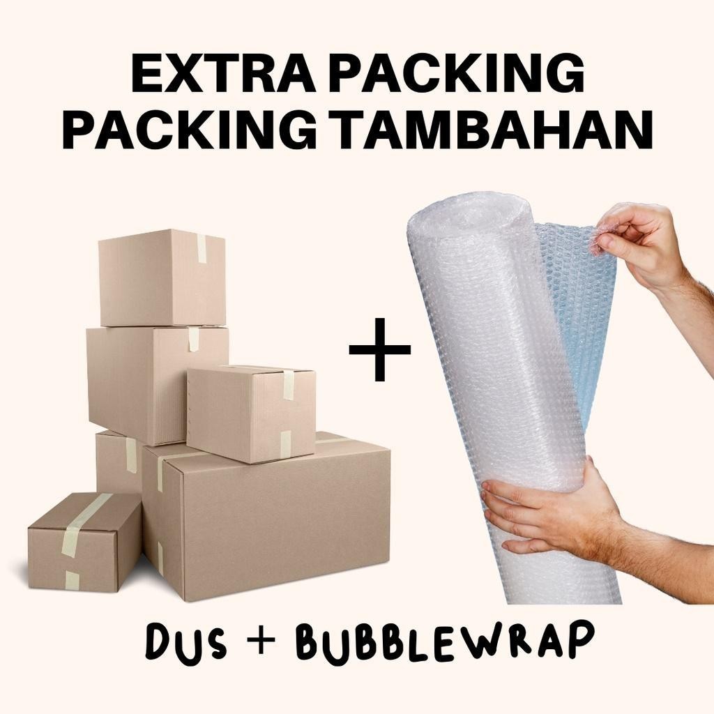 

Extra Packing Tambahan Buble Wrap Dan Dus Termurah Import Bagus Keren