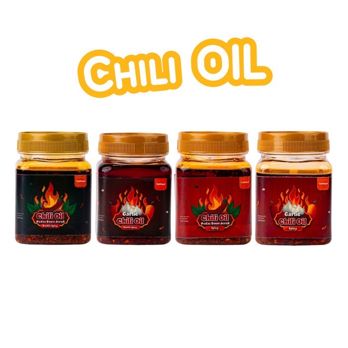 

Sambal Chili Oil Minyak Cabai Bawang Pedas Daun Jeruk Tahan Lama Viral Halal Gurih