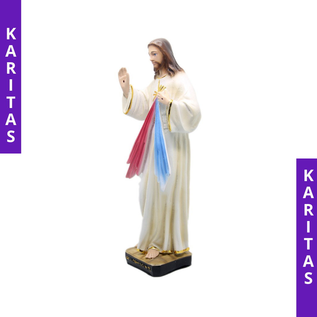 Lukchup_20 Patung Tuhan Yesus Kerahiman 30 Cm / Patung Tuhan Yesus / Patung Yesus Besar / Patung