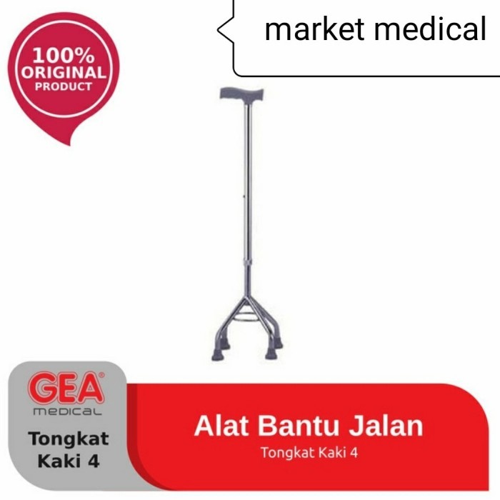 Tongkat Kaki 4 Merek GEA