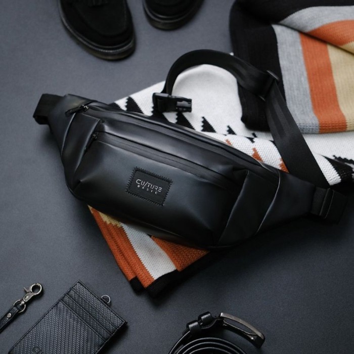 YOOTA TAS PINGGANG/WAISTBAG PRIA KULIT | CULTURE BASIC - Yoota