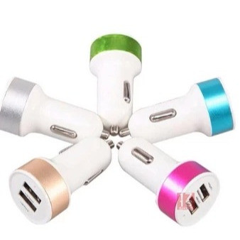 charger mobil | car charger 2 port | dual USB mobil | fast charging mobil | charger universal mobil 