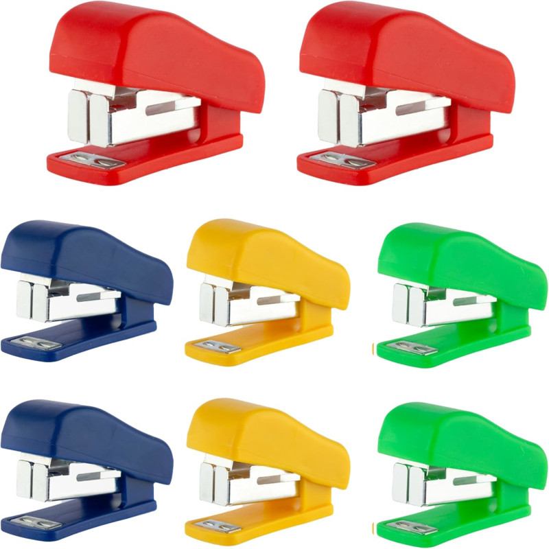 

30 Pack Portable Mini Staplers With Staple, Hand Held Small Staplers, Compact Office Stapler,Tiny Desk Stapler,Office Stationery