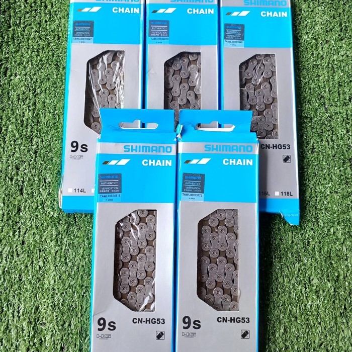 NEW Rantai Shimano 9 Speed HG53 Original