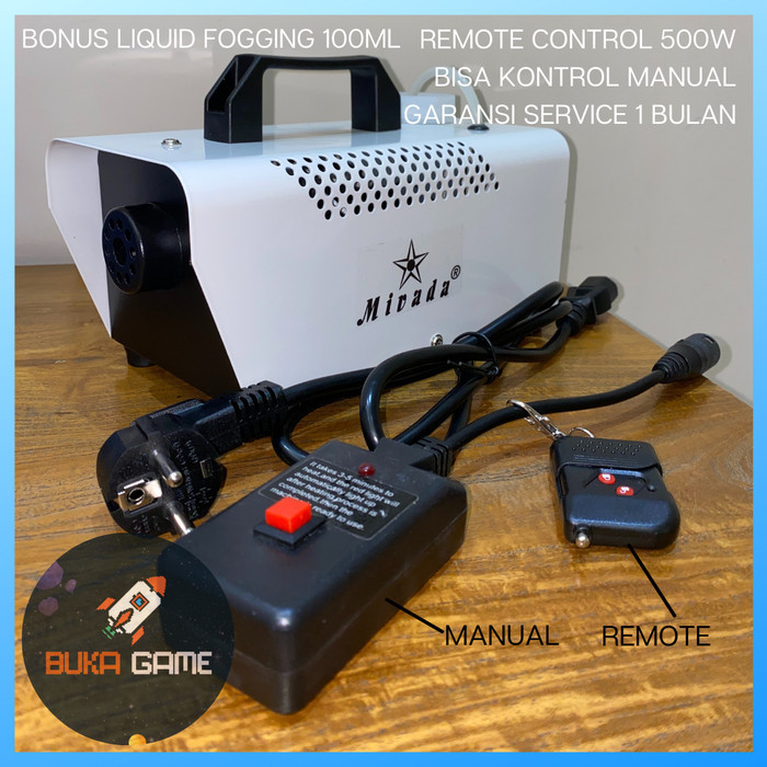 Alat Fogging Mesin Disinfektan Ruangan Mobil 500W REMOTE CONTROL