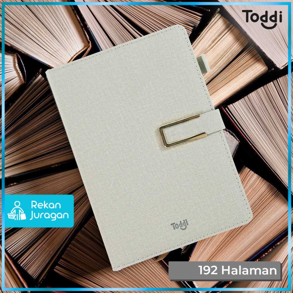 

Toddi Buku Jurnal Hardcover Notebook Diary 72GSM 192 Halaman Grid - JSK25