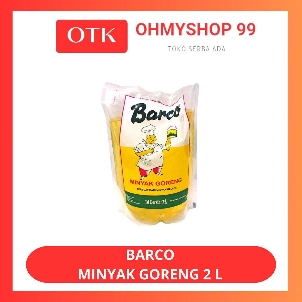 

Barco Minyak Goreng Kelapa 2 Liter Botol