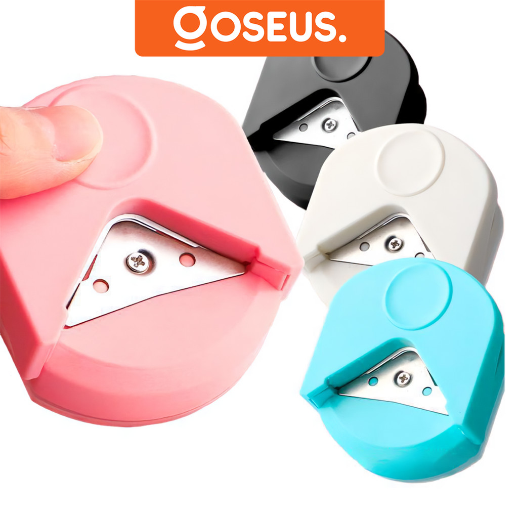 

Pemotong Kertas Paper Round R4 Corner Cutter Puncher Pembentuk Sudut Kertas ATK3014