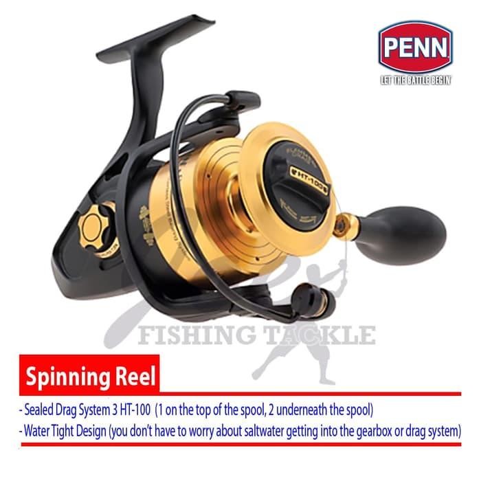 Penn Reel Spinning Spinfisher Ssv 10500 - Black Gold