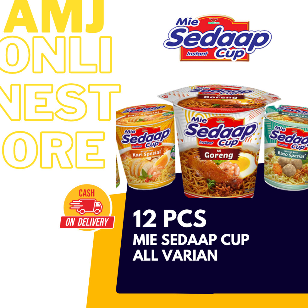 

Mie Sedaap Cup Isi 12 Pcs All Varian