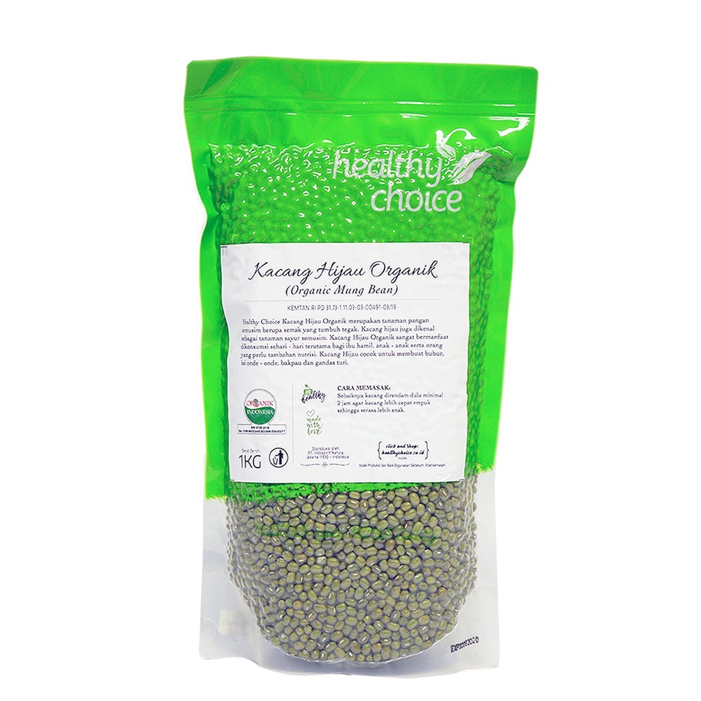 

Healthy Choice Kacang Hijau Organik 1 kg