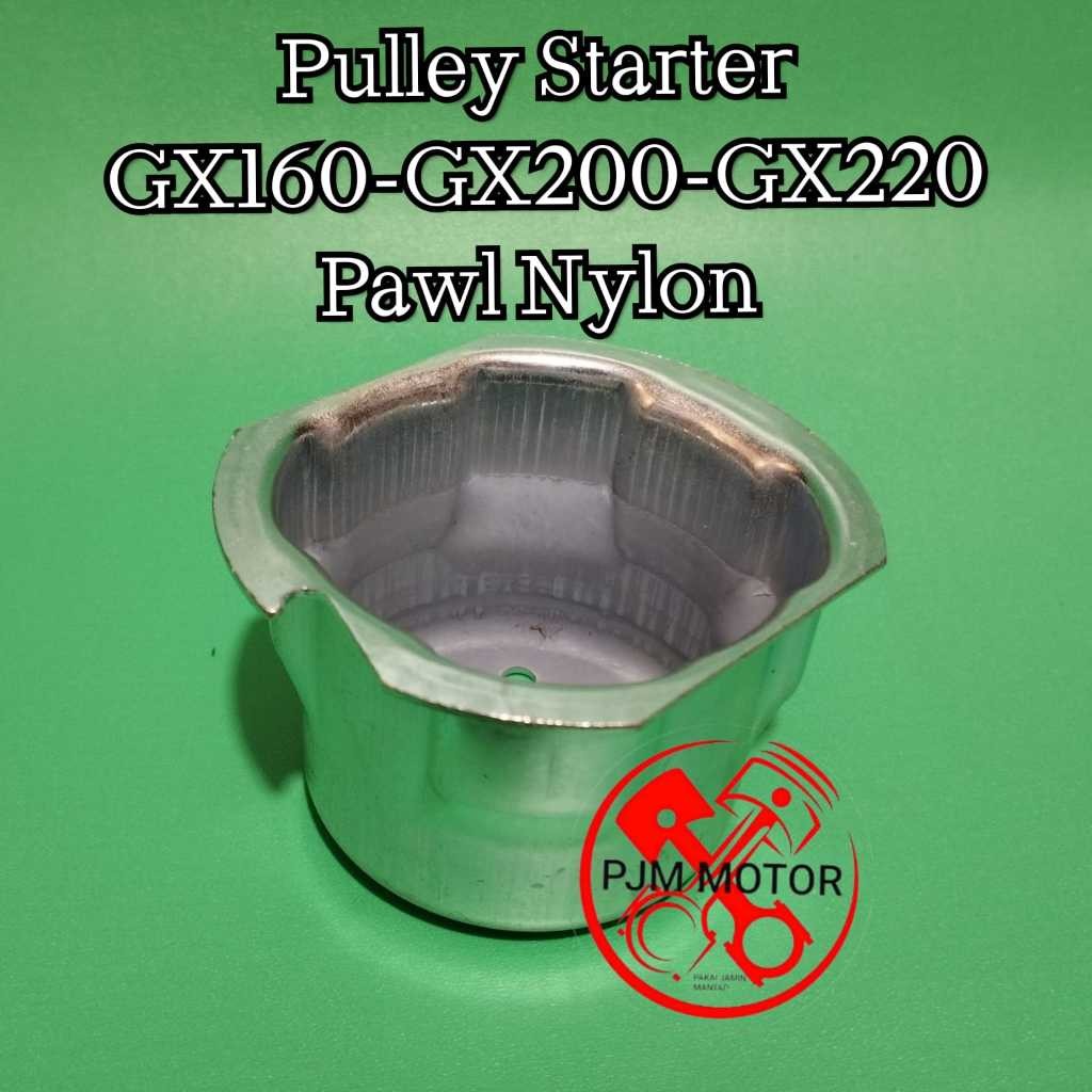 

Pully Starter Mangkok Starter Engkol Mesin Honda pengerak Gx160 Gx200 5.5hp 6.5hp GX220 amplas