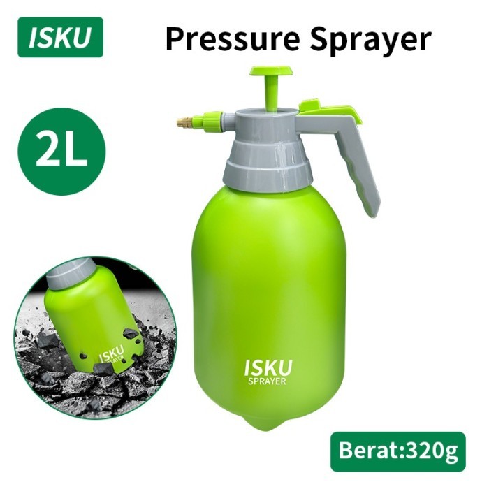

ISKU 2 liter pressure sprayer/botol spray semprotan tanaman manual/alat semprot tanaman 1l - 2L