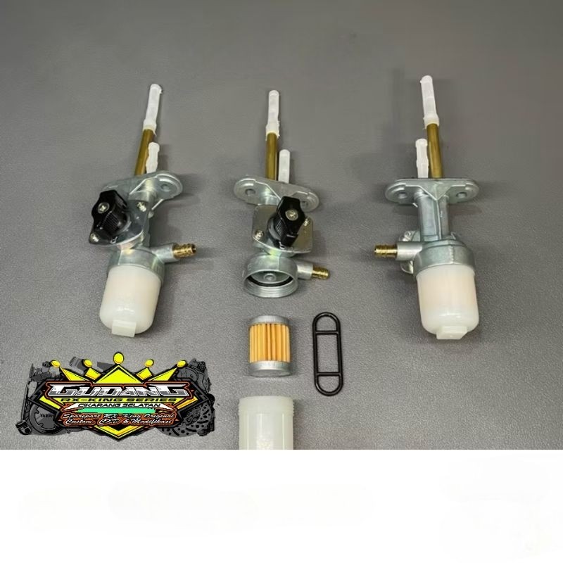 Keran bensin RX king rxz RXk rxs RX spesial RX yt universal Catalyzer milenium plus filter saringan 