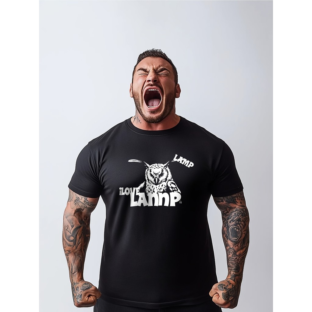 Kaos Pria Motif Keren Baju Oblong Pria Lengan Pendek Bahan Adem Nyaman Dipakai Buat Santai Jalan Jal