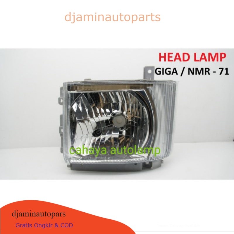 Lampu Depan / Head Lamp Assy ISUZU GIGA / ELF NMR 71