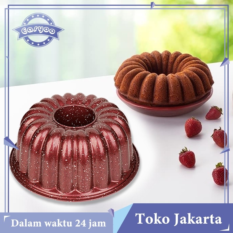 Loyang Kue Bolu Classic Anti Lengket | Cetakan Marmer Cake Anti Lengket | Baking Pan Cetakan Kue Bol