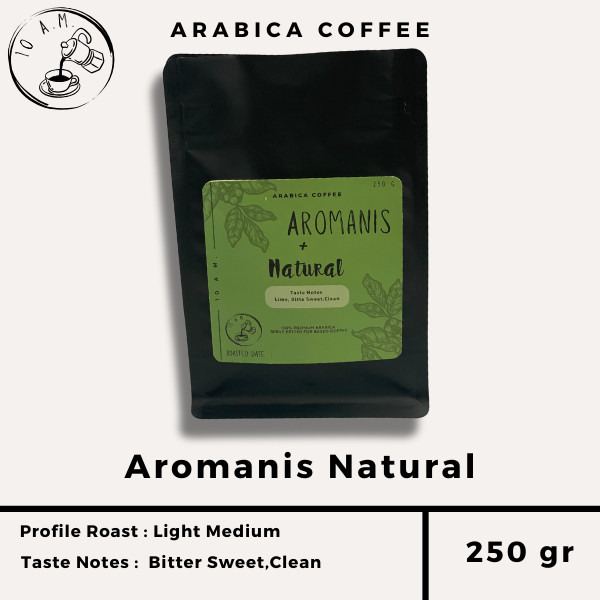 

10AM Roastery - Kopi Arabika Aromanis Natural (250 Gr)