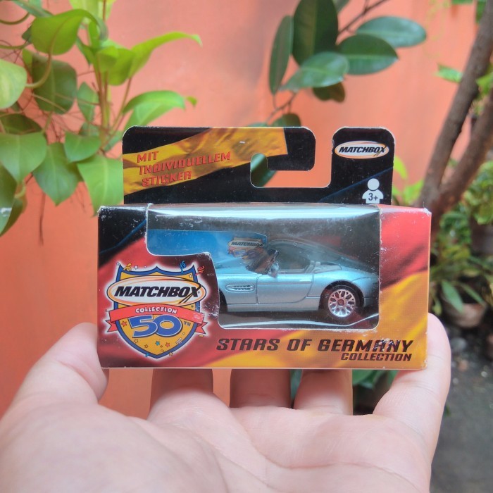 Matchbox BMW Z4 Collection 50th Stars Of Germany Collection Miniatur Mainan Diecast