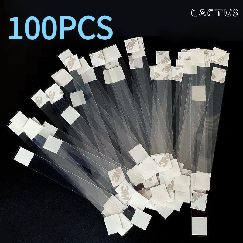100pcs Wobbler Promosi Promo Card Mika Label Harga Rak Plastik Mika Display Promo Card Wobbler Promo