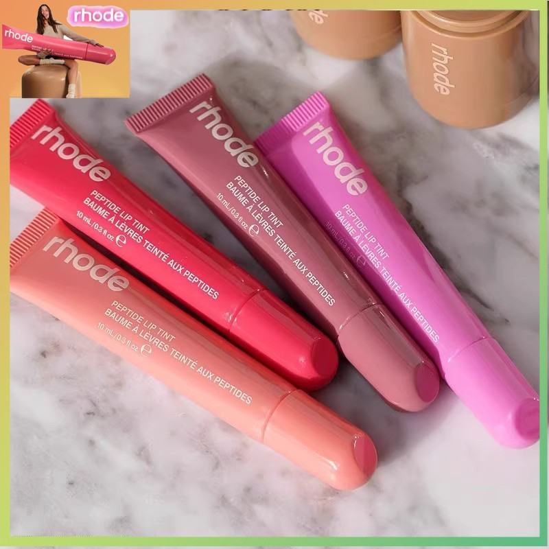 Hailey Rhode 100% Official 【100% ORI】Rhode Lip Tint/Rhode Peptide Lip Tint 10ML/Rhode Lip/Rhode Lip 
