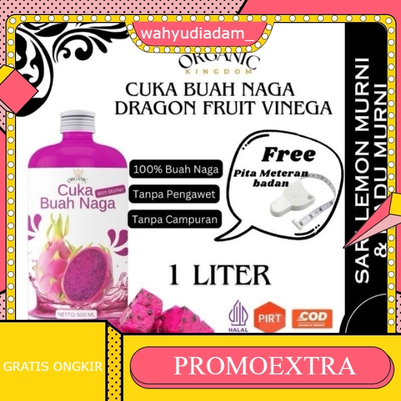 

1 liter cuka buah naga organic vinegar
