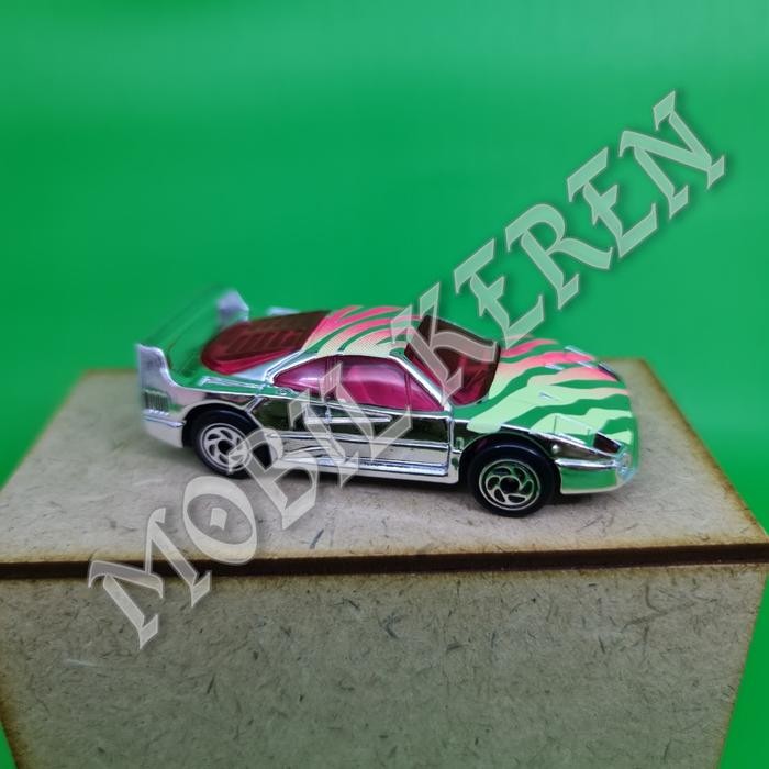 Pee99 Diecast Miniature Matchbox Loose mulus 1988 1:59 Ferrari F40 Chrome