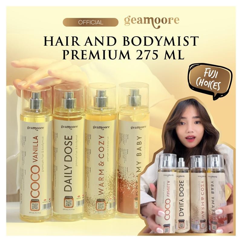 

GE - GEAMOORE 275 ML HAIR AND BODYMIST PREMIUM Remaja Perfume