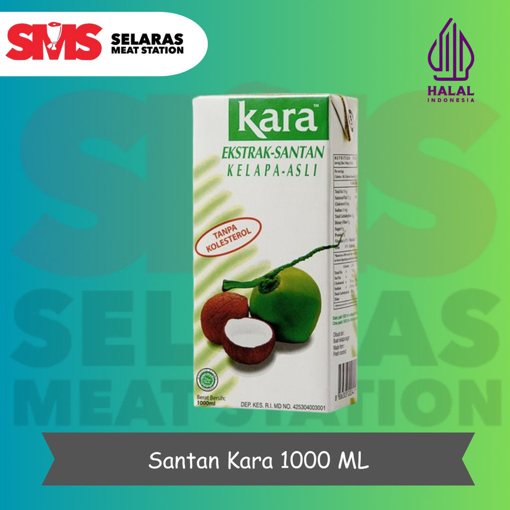 

Kara Santan Kelapa 1000 ml / 1 liter - Selarasmeatshop