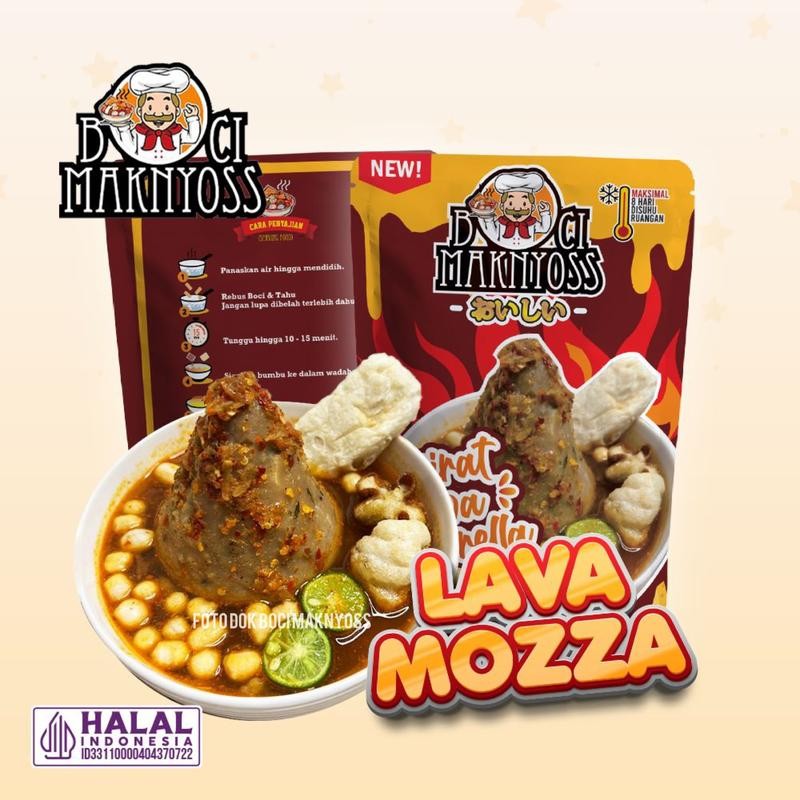 

Bocirat Lava Mozarella Maknyoss