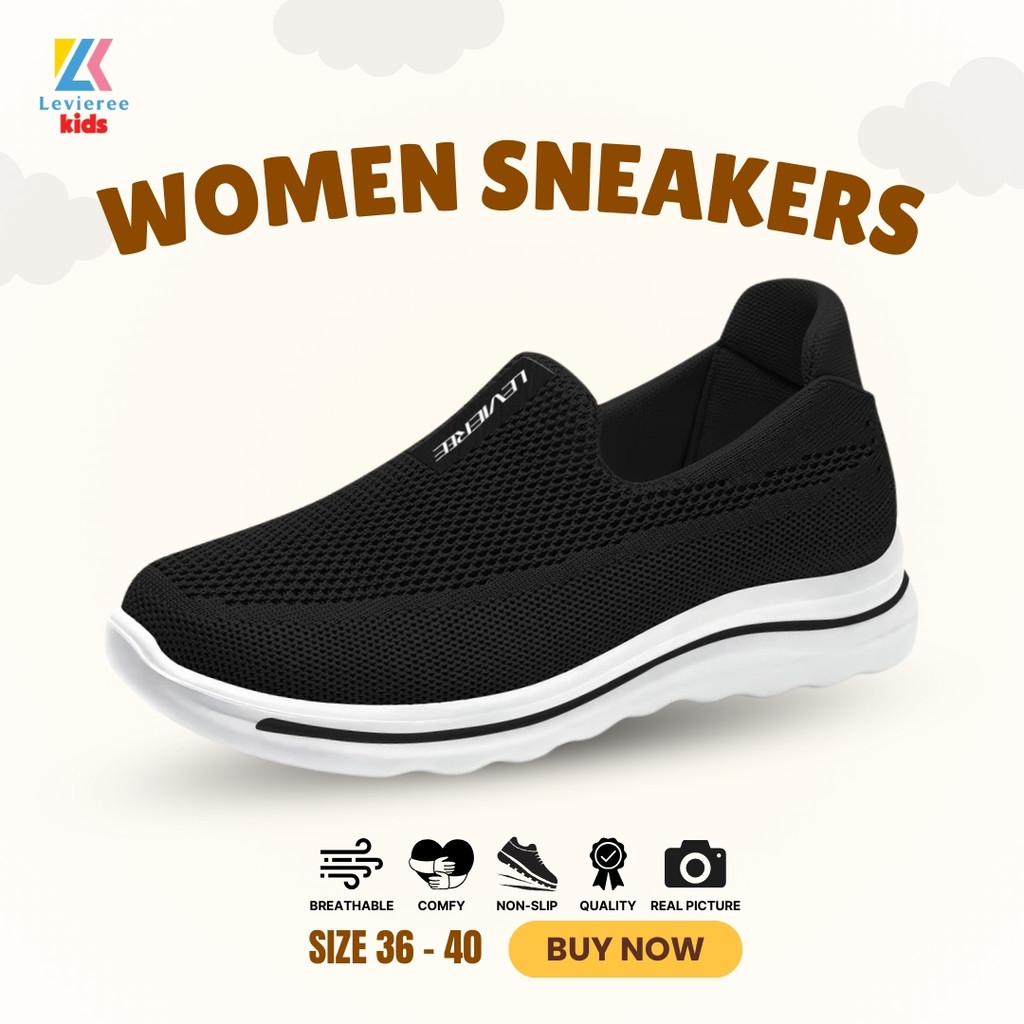 LVRkids  LV0410 Sepatu Slip On Wanita Sepatu Sport Wanita