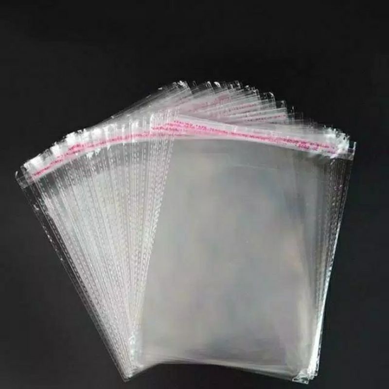 [100pcs] Plastik Opp Plastik Seal aneka ukuran