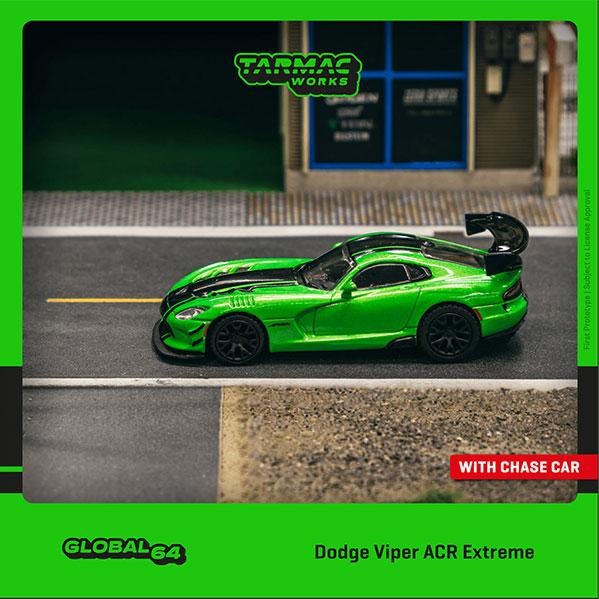 LP2155 Tarmac Skala 64 Dodge Viper ACR Green Extreme