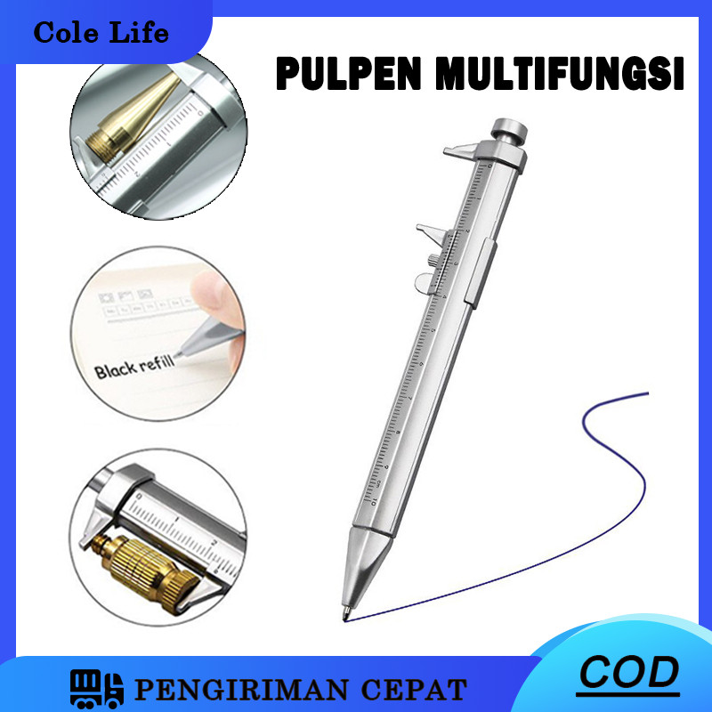 

Pena Ukur Ballpoint Alat / SIGMAT MULTIFUNGSI JANGKA SORONG MISTAR PENGGARIS