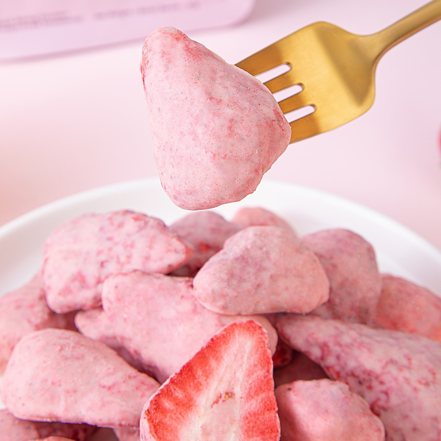 

JAMIN MURAH !!!URSNACKS Freeze Dried Strawberry - Snack Keripik Buah Stroberi Strawberry(BISA LANGSUNG ORDER)