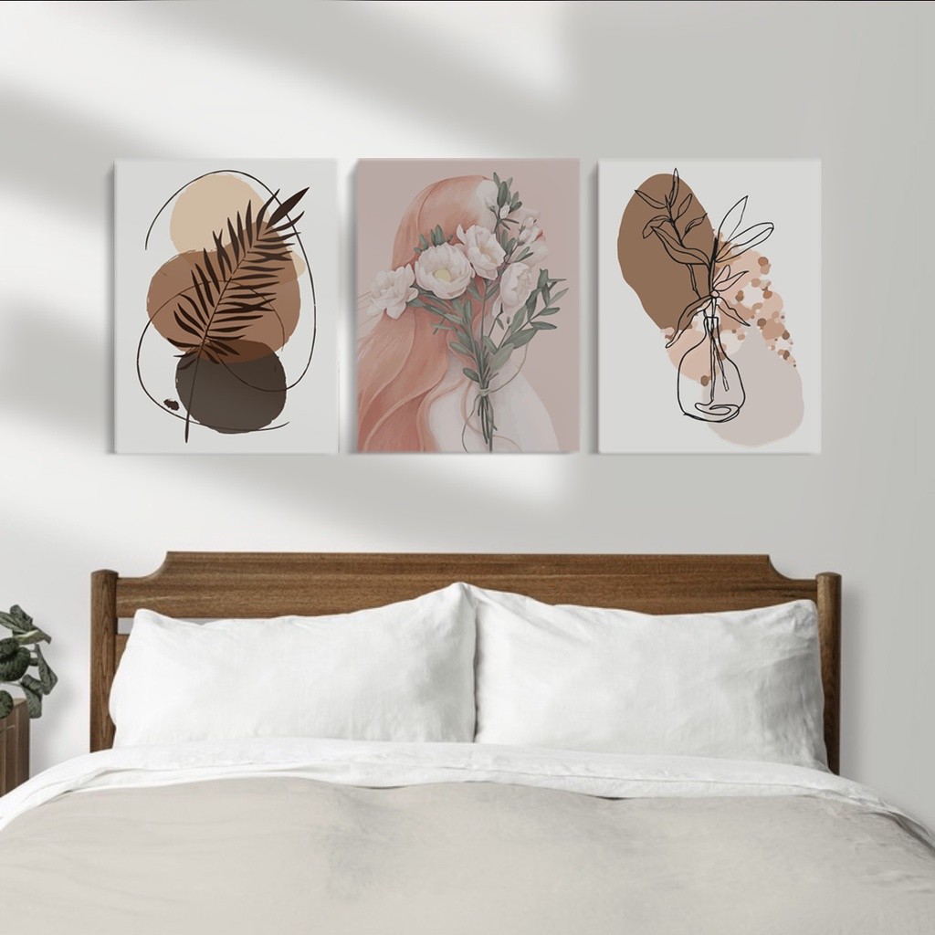 Hiasan dinding aesthetic bunga | Hiasan kamar bunga aesthetic | Dekorasi kamar aesthetic bunga