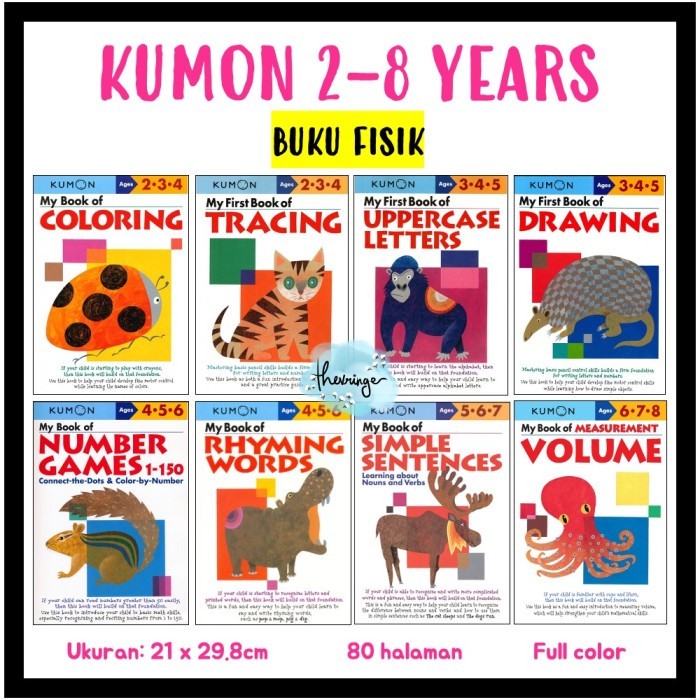 

Kumon Ages 2-8 Years Basic Skills Series