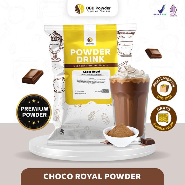 

Bubuk Minuman Premium Cokelat - Powder Premium Choco Royal Terlaris