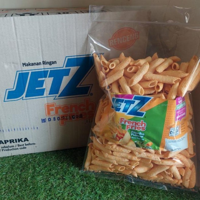 

LL JetZ French Fries Paprika Flavour Rasa Paprika By Indofood 250 Gram - 200 Gram