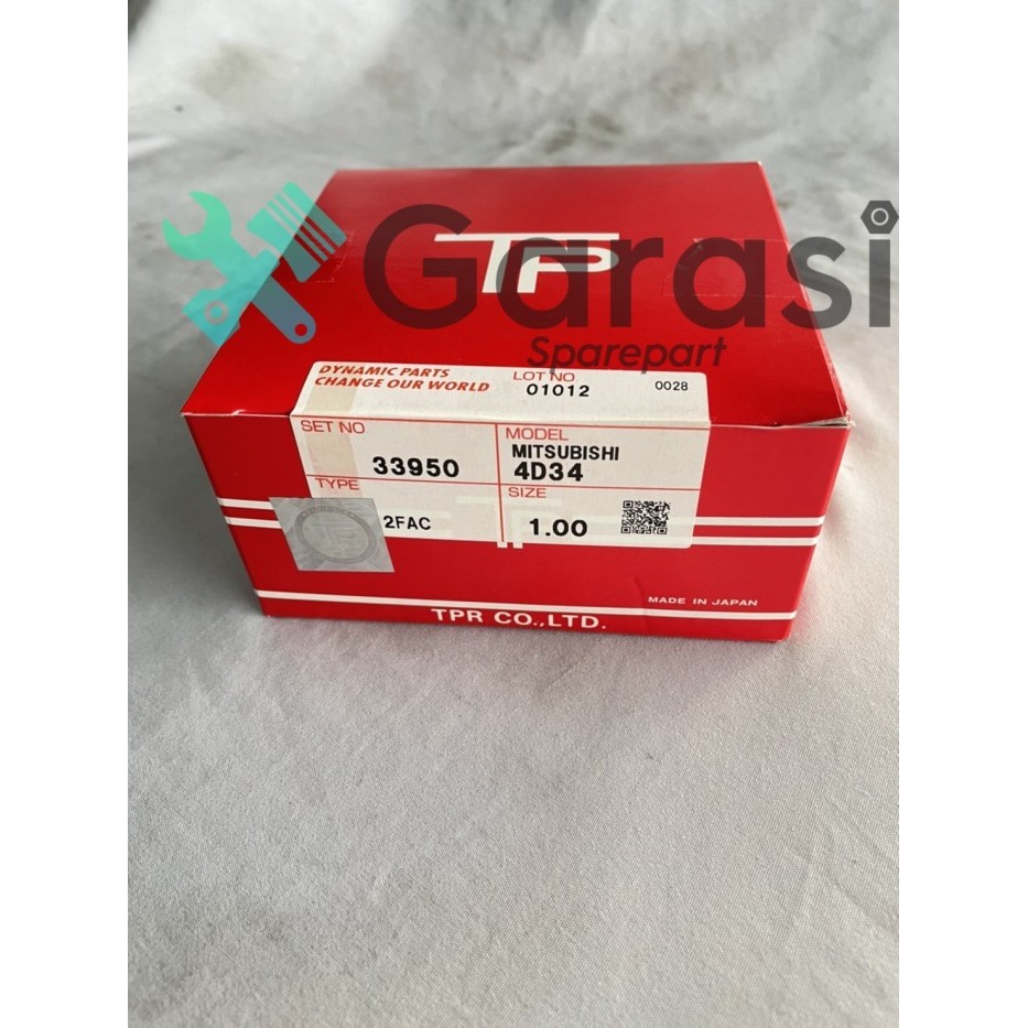Ring Piston Seher Mitsubishi Canter Ps120 Tp Japan Ori