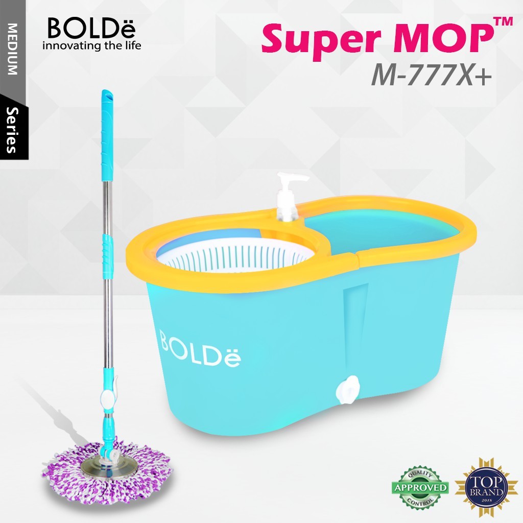BOLDe Pel Lantai / Super Mop M-777X+PEL LANTAI PUTAR