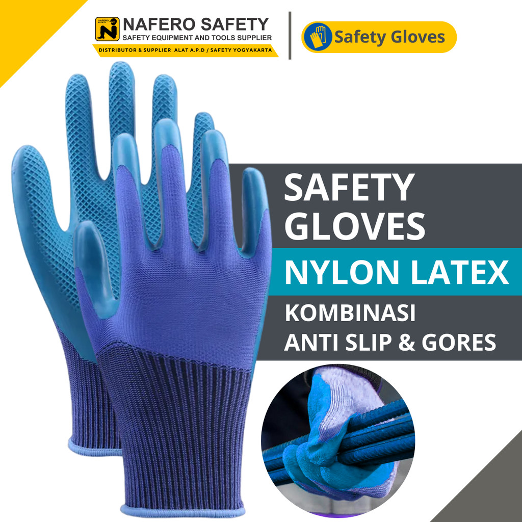 Sarung Tangan Kerja  Super Grip Anti Slip A688 Xingyu