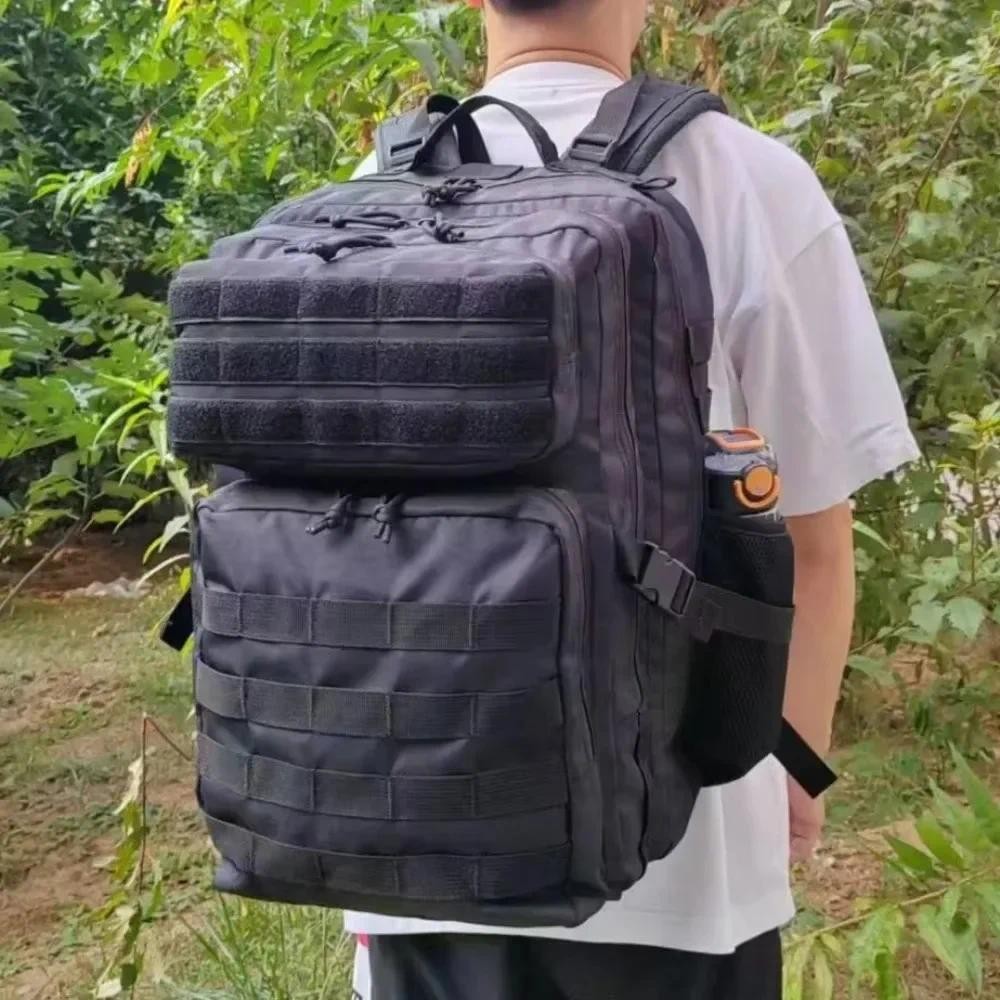 Lawaia Backpack 50L Travel Backpack Men with Bottle Holder Backpacks Woman Tacical Backpack Fishing 