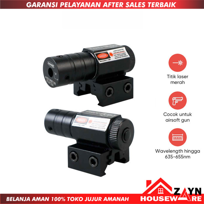 TaffLED Tactical Red Dot Laser Sight - HJ11