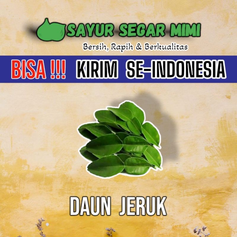 

Daun Jeruk 100Gram - Sayur Palembang