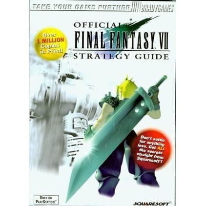 Final Fantasy VII Official Strategy Guide David Cassady 1997 Squa