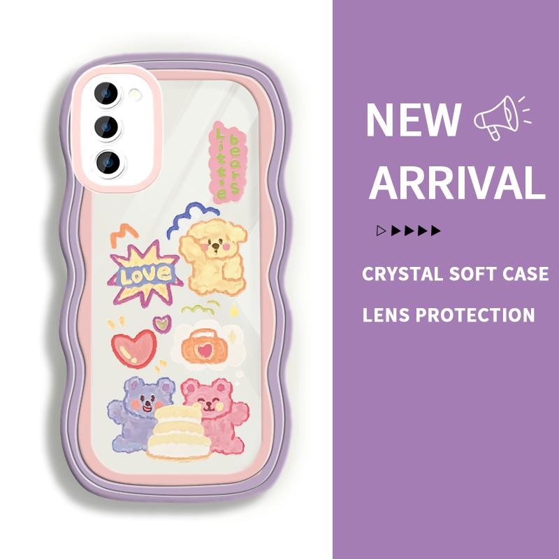 Casing Hp For Samsung S21 FE 5G S8 Plus S9 S10 4G S20 FE Ultra S21 Ultra S22 S22 Ultra 5G Case Carto