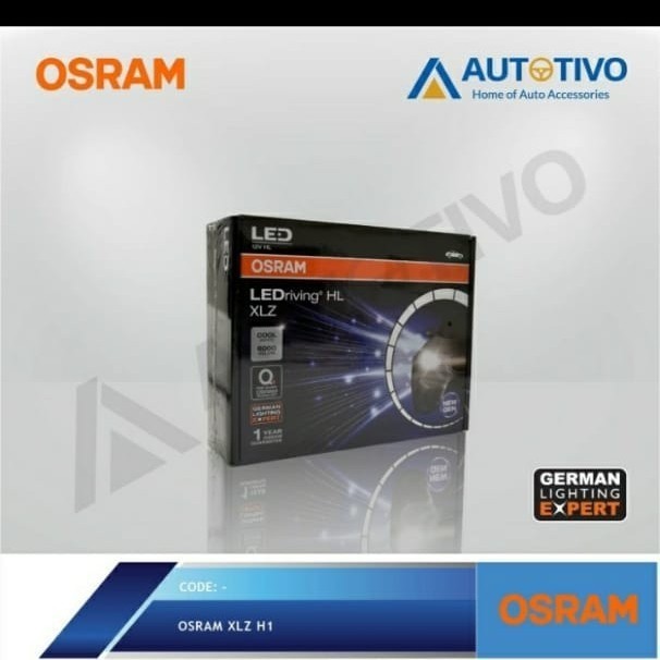 Osram Ford Fiesta Led Osram H1 B6150CW Lampu Utama 6000K Made In China
