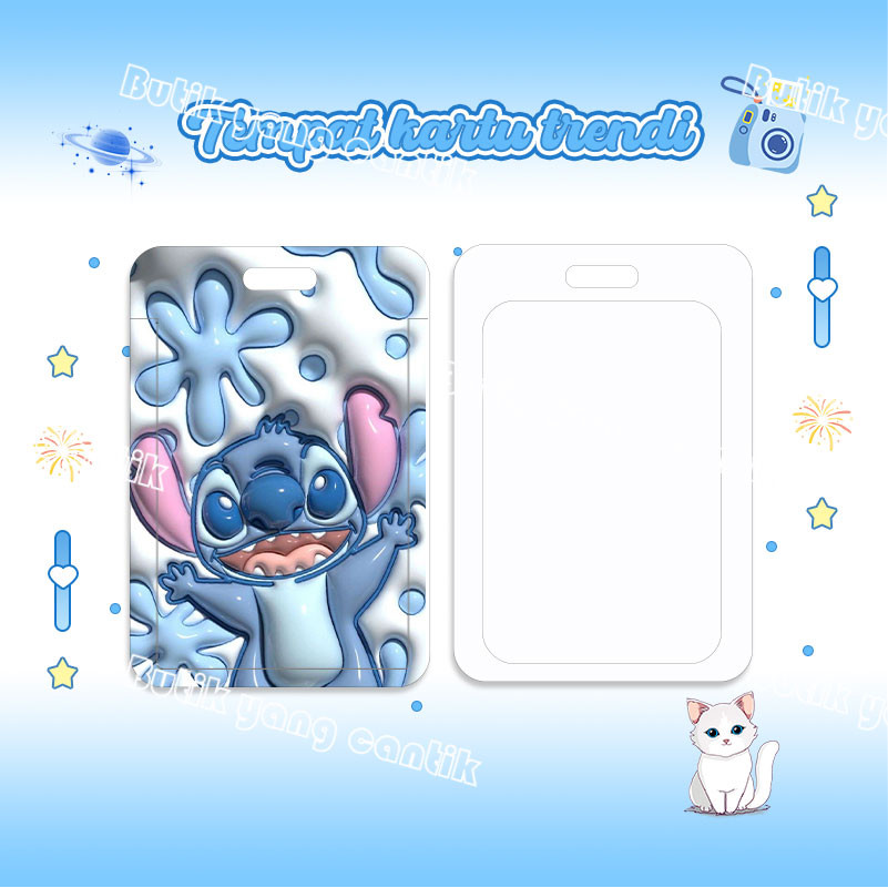 

ID Card Holder,Tempat Kartu Pola Stitch 3D Imitasi, Cocok untuk Kantor/Sekolah, Kartu Pelajar/Kartu Angkutan, Kartu Akses, KTP, Flazz, Kartu Kredit Elektronik dan Uang Elektronik.
